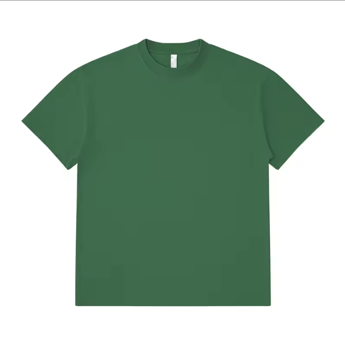 Schweres Oversize-T-Shirt (240 g/m²) mit überschnittenen Schultern und halblangen Ärmeln