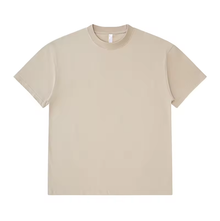 Schweres Oversize-T-Shirt (240 g/m²) mit überschnittenen Schultern und halblangen Ärmeln